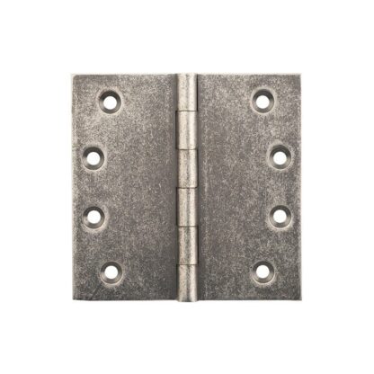 2524 Hinge - Butt Hinge - Fixed Pin - Rubbed Nickel- 100x100x3mm