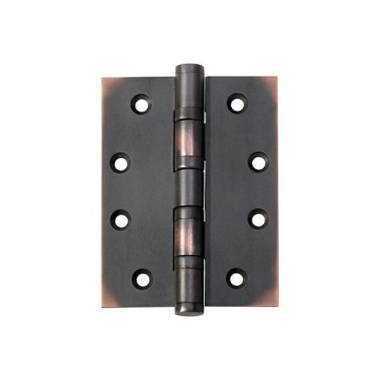 2563 Hinge - Ball Bearing Hinge - Antique Copper - 100x75x3mm