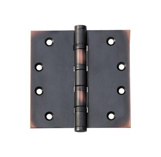 2564 Hinge - Ball Bearing Hinge - Antique Copper - 100x100x3mm