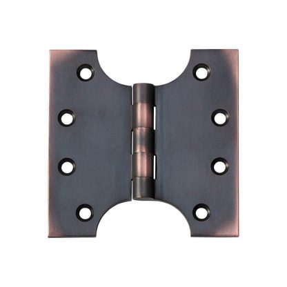 2580 Hinge - Parliament Hinge - Antique Copper - 100x100x4mm