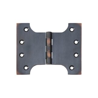 2581 Hinge - Parliament Hinge - Antique Copper - 100x125x4mm