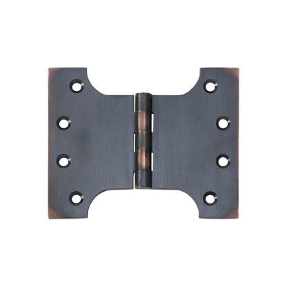 2581 Hinge - Parliament Hinge - Antique Copper - 100x125x4mm
