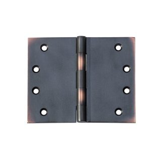 2590 Hinge - Broad Butt Hinge - Antique Copper - 100x125x4mm