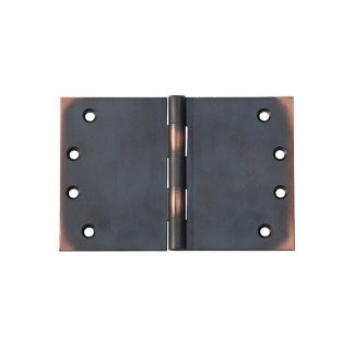 2591 Hinge - Broad Butt Hinge - Antique Copper - 100x150x4mm