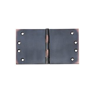 2592 Hinge - Broad Butt Hinge - Antique Copper - 100x175x4mm