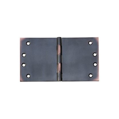 2592 Hinge - Broad Butt Hinge - Antique Copper - 100x175x4mm