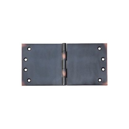 2593 Hinge - Broad Butt Hinge - Antique Copper - 100x200x4mm