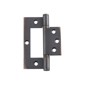 2597 Hinge - Hirline Hinge - Antique Copper - 100x75x2.5mm