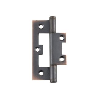 2598 Hinge - Hirline Hinge - Antique Copper -  89x35x2.0mm