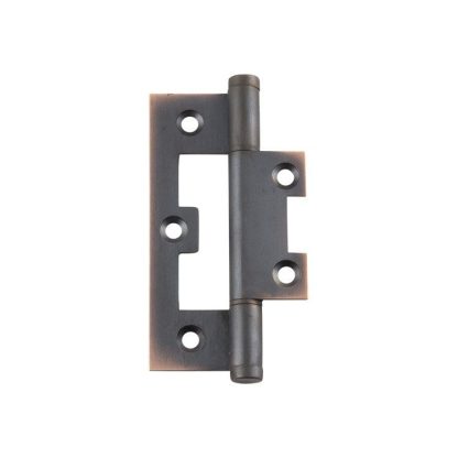 2598 Hinge - Hirline Hinge - Antique Copper -  89x35x2.0mm