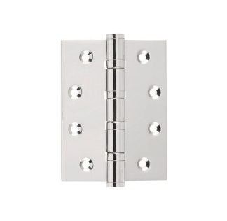 2613 Hinge - Ball Bearing Hinge - Polished Nickel- 100x75x3mm