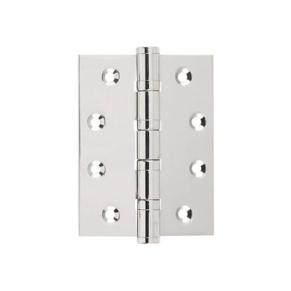 2613 Hinge - Ball Bearing Hinge - Polished Nickel- 100x75x3mm