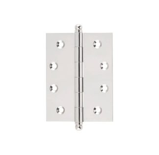 2628 Hinge - Butt Hinge - Loose Pin Ball - Polished Nickel- 100x75mm