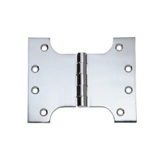 2681 Hinge - Parliament Hinge - Chrome Plate - 100x125x4mm