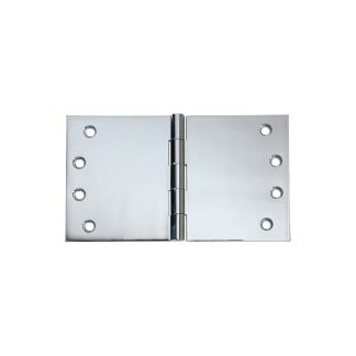 2692 Hinge - Broad Butt Hinge - Chrome Plate - 100x175x4mm