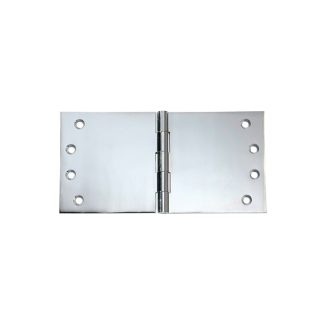 2693 Hinge - Broad Butt Hinge - Chrome Plate - 100x200x4mm