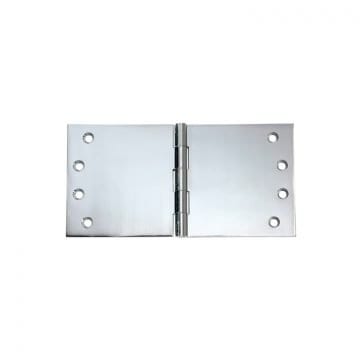 2693 Hinge - Broad Butt Hinge - Chrome Plate - 100x200x4mm