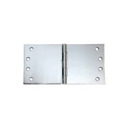 2693 Hinge - Broad Butt Hinge - Chrome Plate - 100x200x4mm