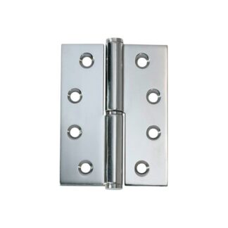 2695 Hinge - Lift Off Hinge - Right Hand - Chrome Plate - 100x75x2.5mm