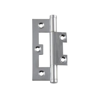 2698 Hinge - Hirline Hinge - Chrome Plate -  89x35x2.0mm