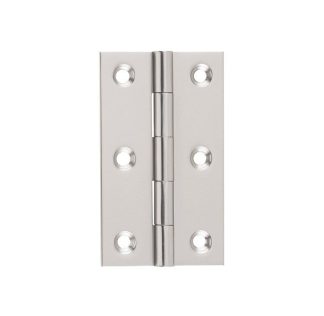 2720 Hinge - Butt Hinge - Fixed Pin - Satin Nickel- 89x50x2.5mm