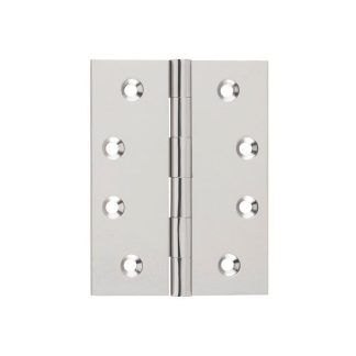2723 Hinge - Butt Hinge - Fixed Pin - Satin Nickel- 100x75x3mm