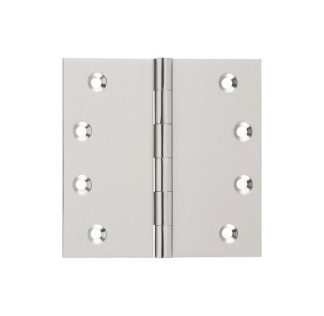 2724 Hinge - Butt Hinge - Fixed Pin - Satin Nickel- 100x100x3mm