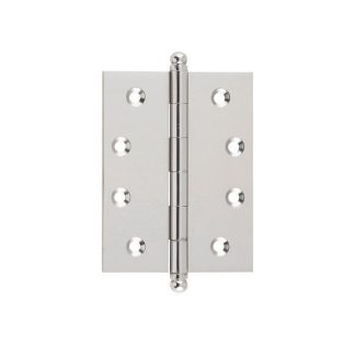 2728 Hinge - Butt Hinge - Loose Pin Ball - Satin Nickel- 100x75mm