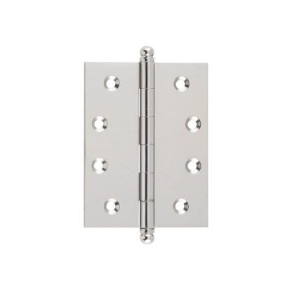 2728 Hinge - Butt Hinge - Loose Pin Ball - Satin Nickel- 100x75mm