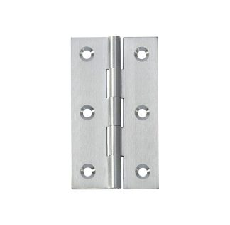 2770 Hinge - Butt Hinge - Fixed Pin - Satin Chrome - 89x50x2.5mm