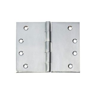2790 Hinge - Broad Butt Hinge - Satin Chrome - 100x125x4mm