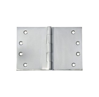 2791 Hinge - Broad Butt Hinge - Satin Chrome - 100x150x4mm