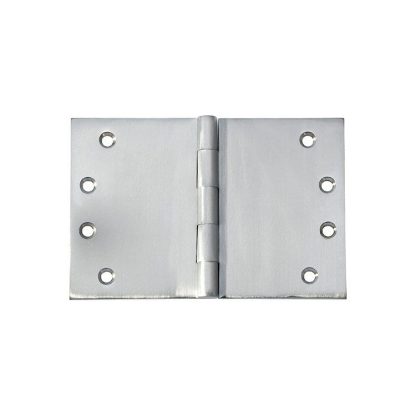 2791 Hinge - Broad Butt Hinge - Satin Chrome - 100x150x4mm