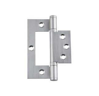 2797 Hinge - Hirline Hinge - Satin Chrome - 100x49x2.5mm