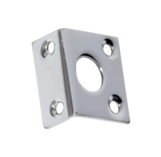 2956 Right Angle Keeper - Chrome Plate - 9mm Bolt