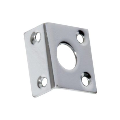 2956 Right Angle Keeper - Chrome Plate - 9mm Bolt