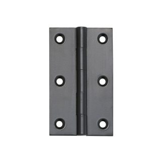 2970 Hinge - Butt Hinge - Fixed Pin - Matt Black - 89x50x2.5mm