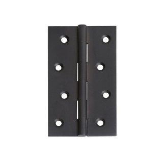 2972 Hinge - Butt Hinge - Fixed Pin - Matt Black - 100x60x2.5mm