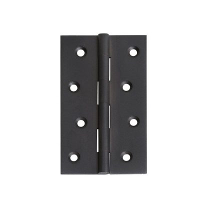 2972 Hinge - Butt Hinge - Fixed Pin - Matt Black - 100x60x2.5mm
