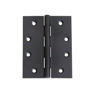 2973 Hinge - Butt Hinge - Fixed Pin - Matt Black - 100x75x3mm