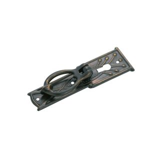 3223 Pedestal Handle - 30x100mm - Sheet Brass - Antique Brass