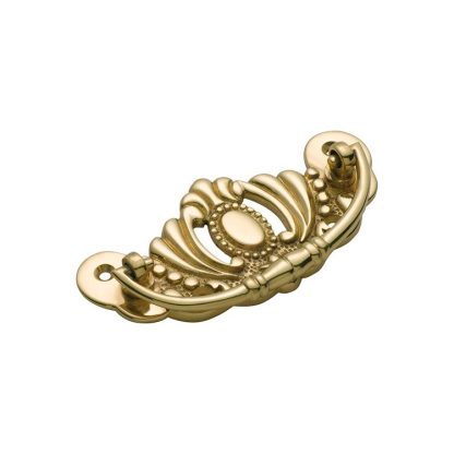 3400 Cabinet Handle - 98x43mm - Polished Brass