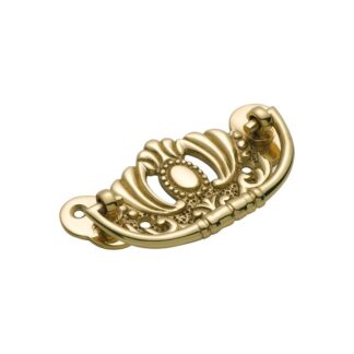 3401 Cabinet Handle - 83x42mm - Polished Brass