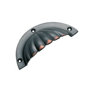 3566 Drawer Pull Fluted - 90x40mm - Antique Copper