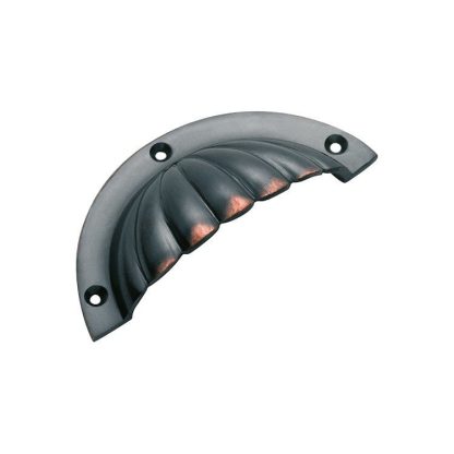 3566 Drawer Pull Fluted - 90x40mm - Antique Copper