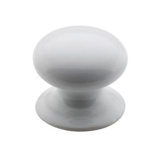 3741 - Porcelain Knob- White 35mm