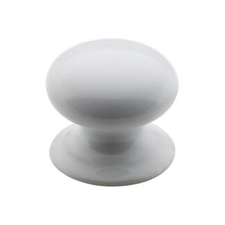 3741 - Porcelain Knob- White 35mm