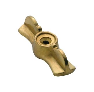 3810 - Butterfly Catch - Polished Brass - 45mm