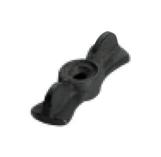 3811 - Butterfly Catch - Cast Iron - Antique Finish - 45mm