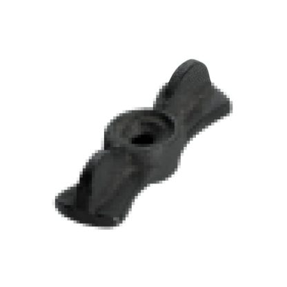 3811 - Butterfly Catch - Cast Iron - Antique Finish - 45mm